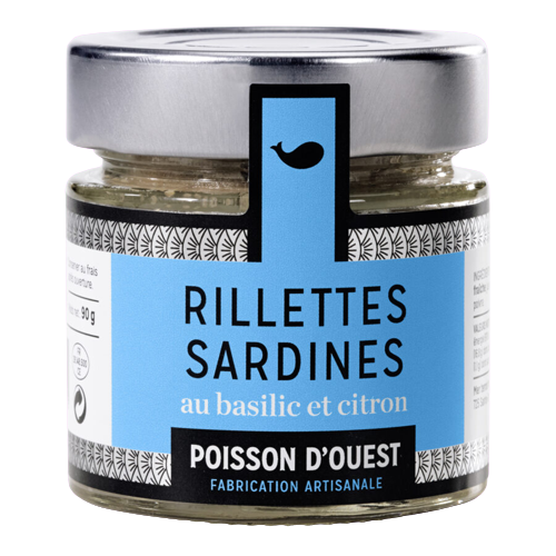 Rillette de sardines 90g